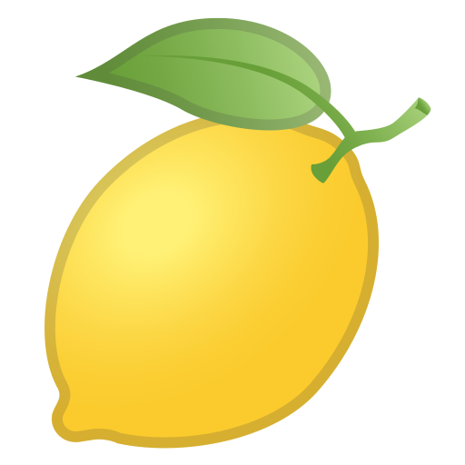 emoji citron